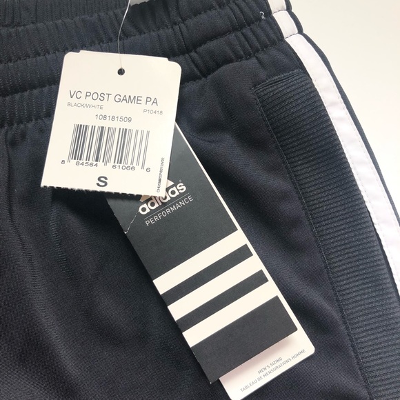 Adidas VC Post Game Training Track Workout Pants - Picture 3 of 12